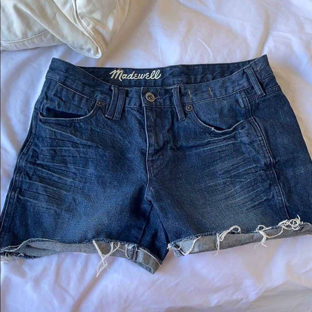 Madewell denim shorts size 26